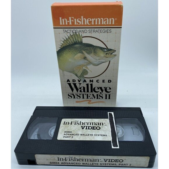 10 Fishing VHS In-Fisherman Walleye Largemouth Bass Pike Crappie Videos - Picture 10 of 15